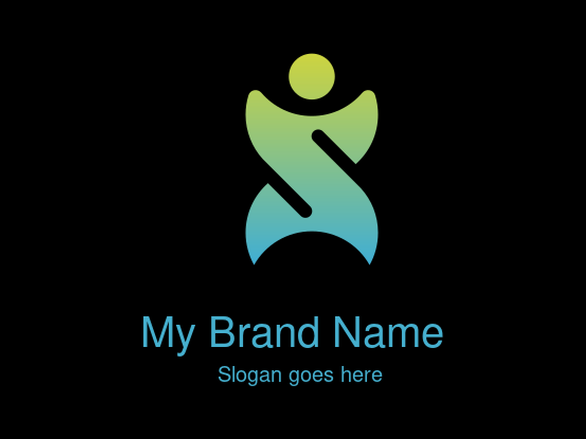 Modern Wellness and Fitness Logo Design
